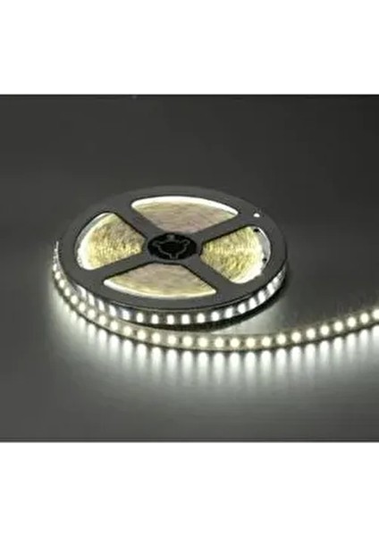 LED Şerit 10 Çipli Beyaz Işık Iç Mekan 5mt. CT4480