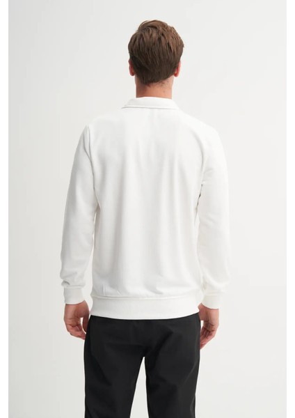 Regular Fit Dik Yaka Mevsimlik 3 Iplik SWEATSHIRT-53470 modelleri