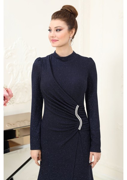 Parıltılı Sahra Tesettür Abiye fiyatları