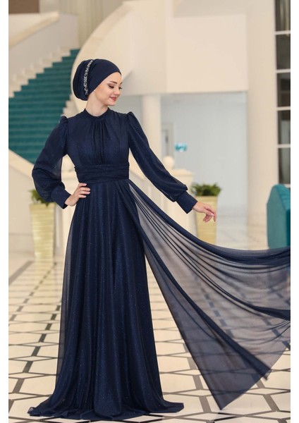 Şık Tasarım Tül Kübra Abiye indirimleri