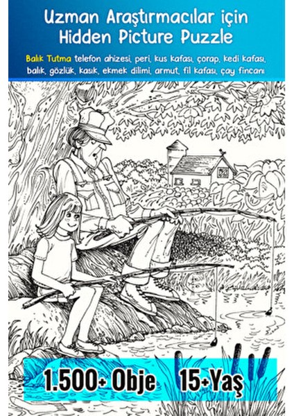 Uzmanlar İçin Hidden Pictures 2'li Set 15+ Yaş 251-300 Sayfa Türkçe fırsatları