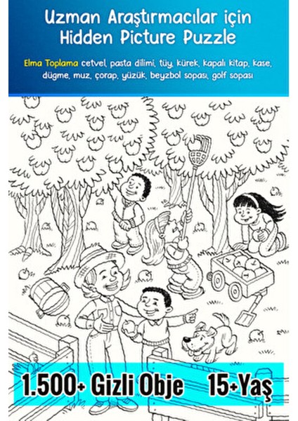 Uzmanlar İçin Hidden Pictures 2'li Set 15+ Yaş 251-300 Sayfa Türkçe