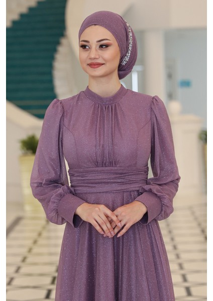 Şık Tasarım Tül Kübra Abiye fiyatları