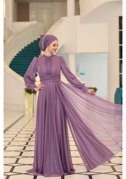 Şık Tasarım Tül Kübra Abiye indirimleri