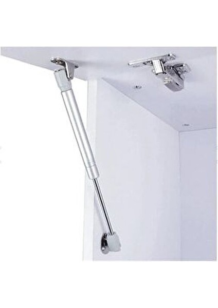 Dolap Kapak Pistonu Gazlı Amortisörlü Mutfak Dolabı Kapağı 100N 25-27 cm 2 Adet Çekmece Rayları fırsatları