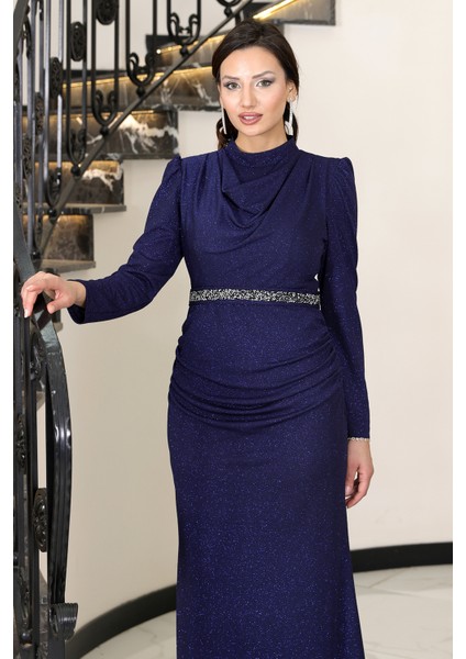 Şık Taş Detaylı Dilara Tesettür Abiye fiyatları