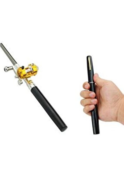 1 Metre Kalem Kamış Olta Seti 80 gr Ergonomik Tutma Özellikli Profesyonel Kullanım İçin