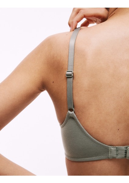 3'lü Pamuklu T-Shirt Sütyeni Seti