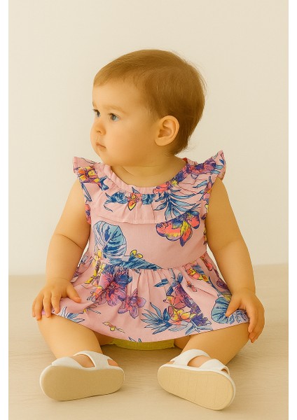 Alt-Üst Takım Flowers Sarı fırsatları