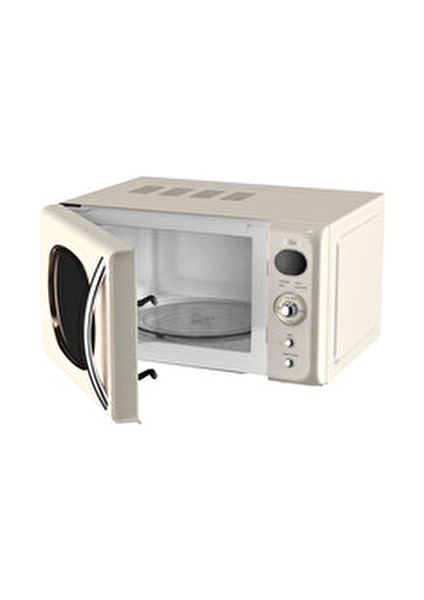 ZLN1245 | Retro Mikrodalga Fırın | 700W | 20L | 6 Kademeli | Buz Çözme | Otomatik Pişirme