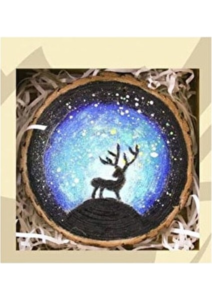 10 Adet Yuvarlak Ahşap 5 - 8cm Halka Ham Ahşap Yonga Dıy El Yapımı Dekorasyon Malzemesi Ahşap fiyatları