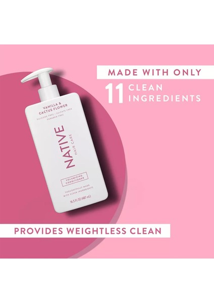 Vanilla & Cactus Flower Hacimlendirici Saç Kremi 487ML fırsatları