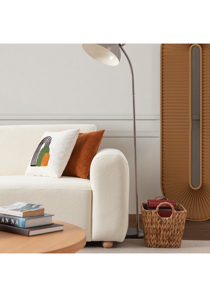 Sloft Köşe Koltuk Takımı Beyaz Sol Köşe