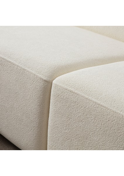 Sloft Köşe Koltuk Takımı Beyaz Sol Köşe