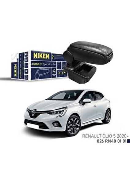 Renault Clio 5 Kol Dayama Kolçak Vidasız Orta Konsol
