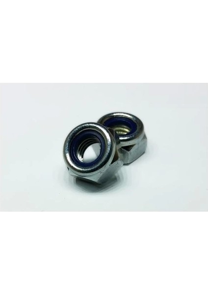 Altıköşe Fiberli Somun M6 - 10 Adet