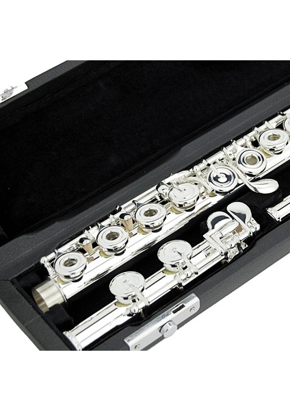 AG250 Gümüş Ambişür Yan Flüt Açık Perde