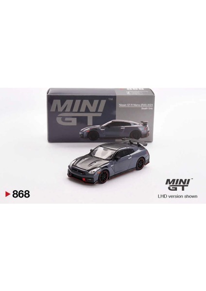 1/64 Nissan Gt-R Nismo 2024 Nısmo Stealth Gray