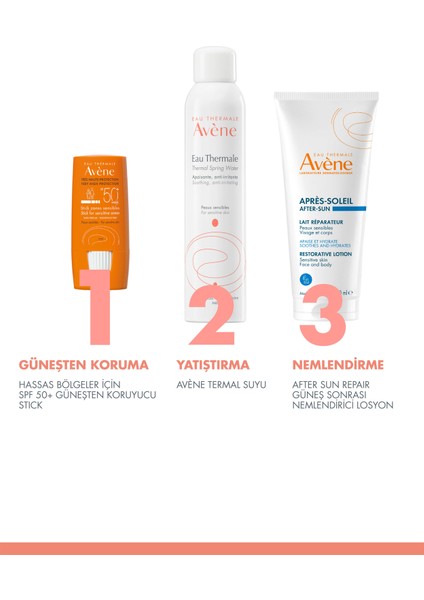 Stıck Hasas Bolgelerr ıcın SPF50+ Yuksekk Korumali Stıck Gunes Kremı 8 gr modelleri