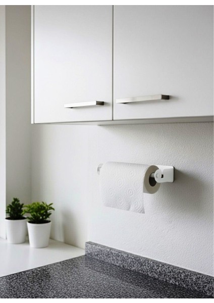 Kağıt Havluluk Yapışkanlı ve Vidalı Şerit, Kancalı Ağaç Çubuklu Model Beyaz Rengi fiyatları