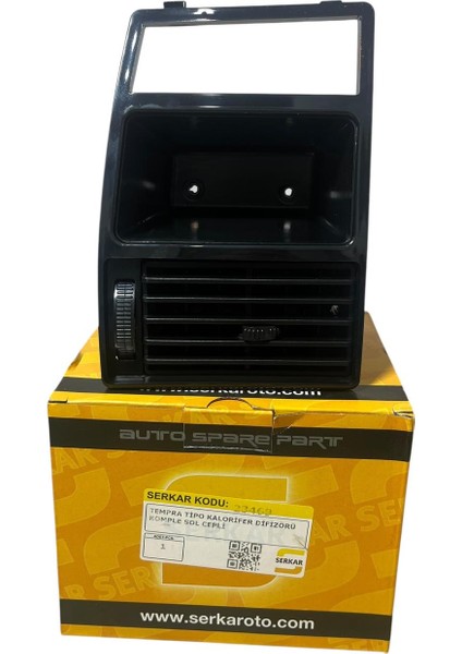 Kalorifer Difizörü Komple Sol Cepli - Fiat Tempra Tipo - 182804080 fiyatları