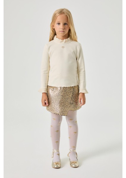 Bg Store Kız Çocuk Ekru Bluz