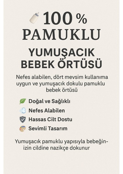 Kuzucuk Desenli Müslin Örtü %100 Pamuk 80X80 cm modelleri