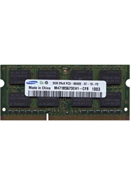 2 GB DDR3 Ram 1066 MHz Oyun ve Tasarım Uyumlu Notebook Belleği fiyatları