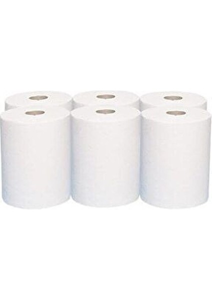Hareketli Kağıt Havlu Peçete Çift Katlı 21 cm 6 Rulo Fotoselli Havlu 6 Rulo