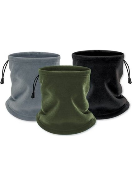 Polar Boyunluk Bere 5'li Set Gri Renk
