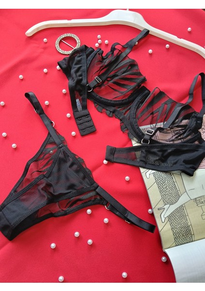 Kadın Iç Çamaşırı Brode Sütyen Takımı indirimleri