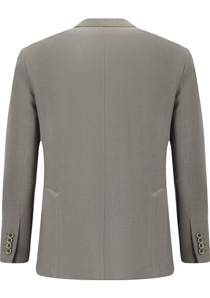 Regular Fit Düz Seersucker Ceket fiyatları