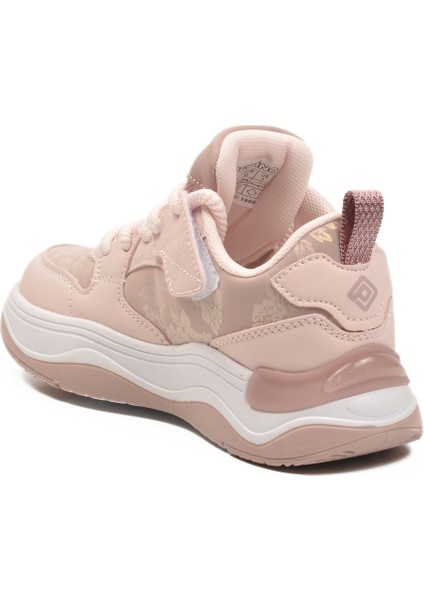 Pudra Bağcıklı Hafif Esnek Kız Çocuk Spor Ayakkabı 1990 F fırsatları