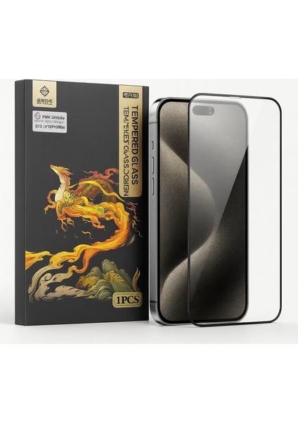 Iphone 16 Pro Max Şeffaf Premium Ekran Koruyucu Cam
