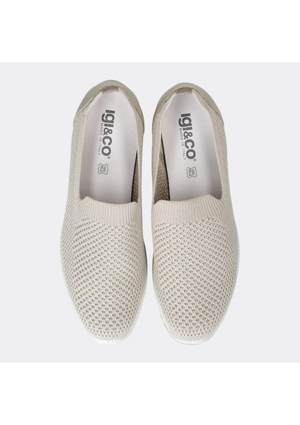 Kadın Sneaker ( Günlük) 7658633 Igı&co Deh 76586 T.flyknıt 25 Re Cream Plat modelleri