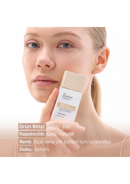 Sebum Dengeleyici & Matlaştırıcı Serum Fondöten Spf 50+, 30 ml – Açık / Orta Ton fiyatları
