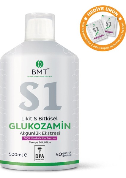 ™ Likit ve Bitkisel Glukozamin 500 ml