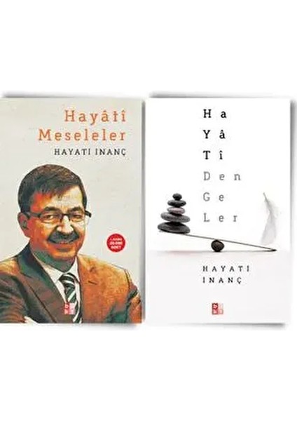 Hayati Meseleler - Hayati Dengeler 2 Kitap Set - Hayati Inanç