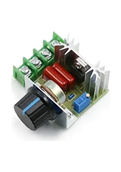 Ac 220V 2000W Motor Hız Kontrol Kartı Dimmer