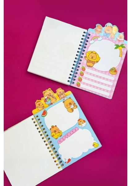 Capybara Otomat Tasarımlı Defter fiyatları