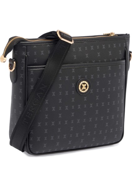 Siyah Print Kadın Çapraz Askılı Çanta - S25K1PR09128-T0E fiyatları