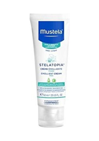 Stelatopia Emollient Çok Kuru Cilt Için Yumuşatıcı Yüz Kremi 40 ml