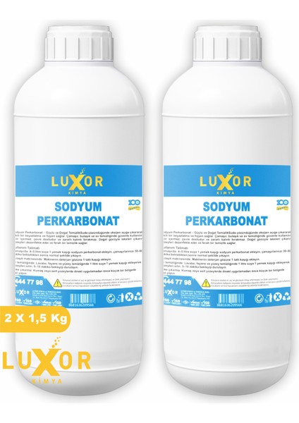 Sodyum Perkarbonat 3 kg (2 x 1,5 Kg)