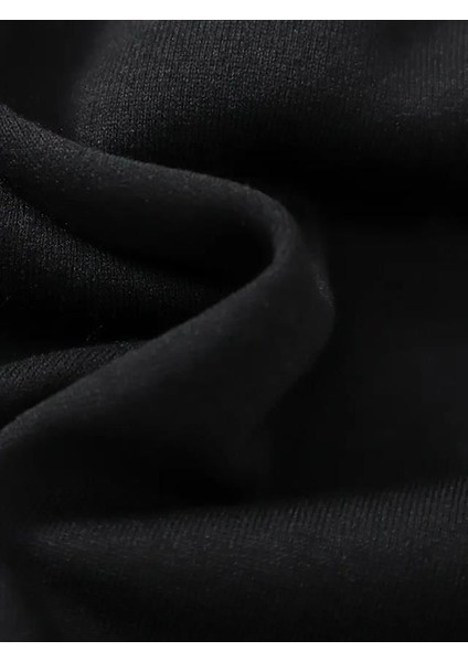 Smart Casual Siyah Kapşonlu Sweatshirt indirimleri