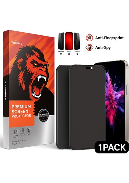 Iphone 16 Hayalet Premium Ekran Koruyucu Cam