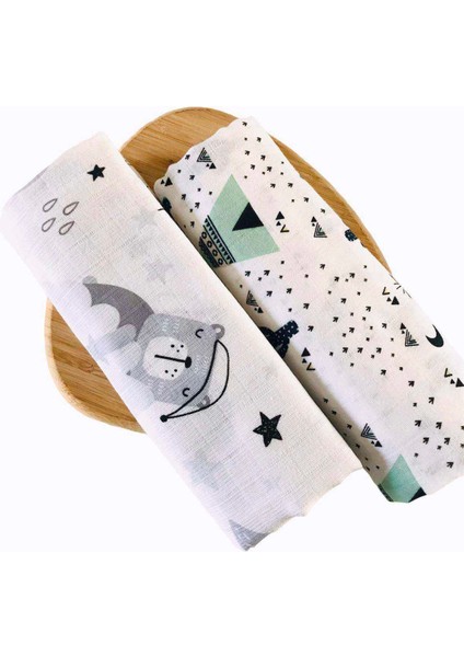 2 Adet 110X110 Çok Amaçlı Müslin Örtü indirimleri