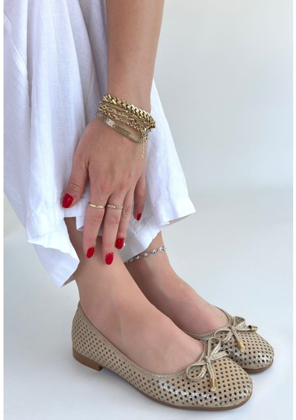 Eyesof Icar Bej Cilt Babet Ayakkabı fiyatları