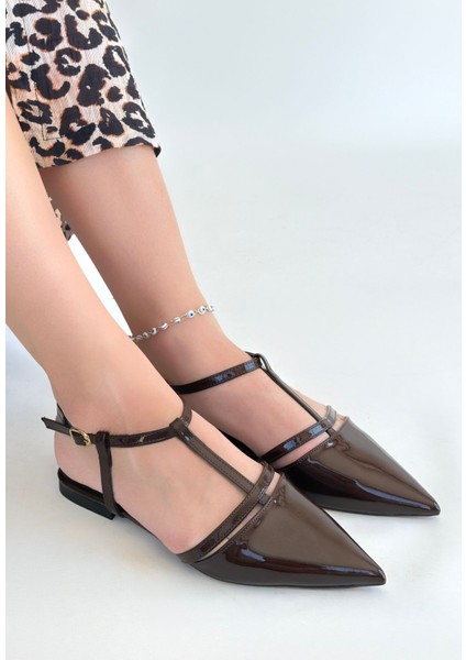 Eyesof Canca Kahverengi Rugan Babet Ayakkabı