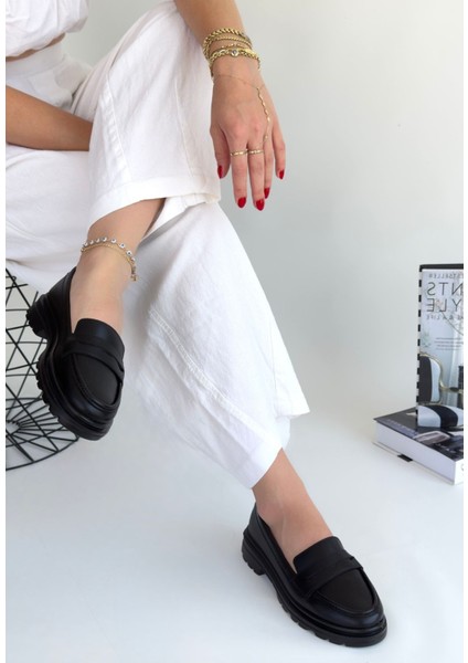 Eyesof Narli Siyah Cilt Oxford Ayakkabı fiyatları