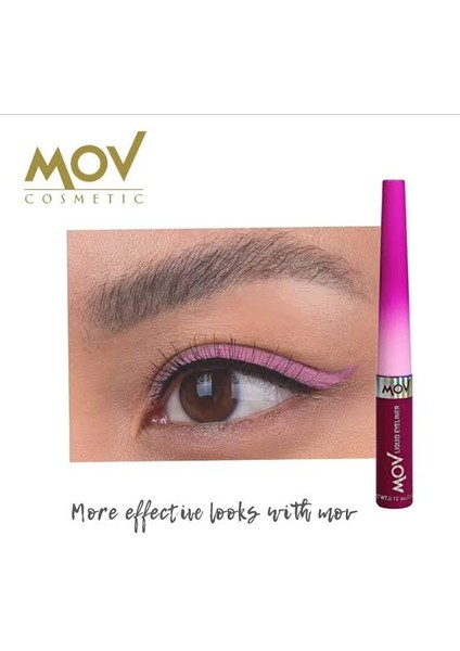Likit Eyeliner – Mor, 3,5 G | Suya Dayanıklı, Kalıcı ve Yoğun Pigmentli modelleri